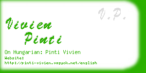 vivien pinti business card